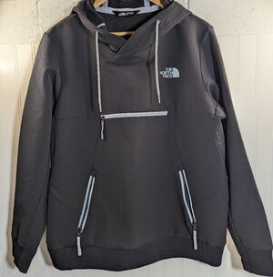 The North Face Women's Black Pullover Windbreaker Jacket Size Large